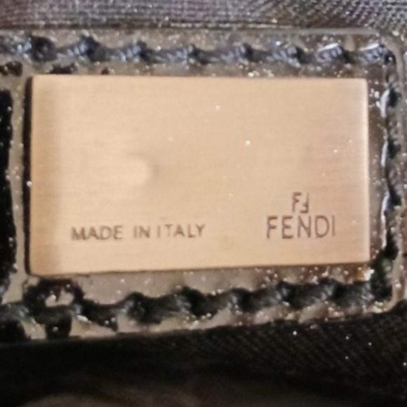 FENDI - Zucca Print calf/pony hair bag,Authentic, BRAND NEW-Vintage - Picture 5 of 16